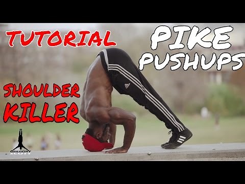 Pike Push Up Tutorial | Learning the Handstand Pushup