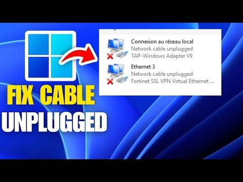Network Cable Unplugged Fix | Windows 10 & Windows 11 (Even When Plugged In)