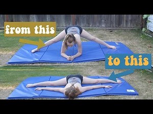 How to Do The Middle Splits / Follow Along Tutorial!