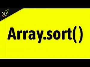 Learn to sort arrays in JavaScript