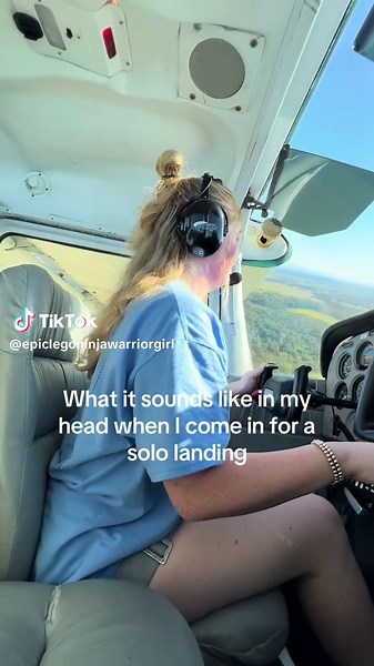 Solo Landing Sounds: A Student Pilot's Perspective