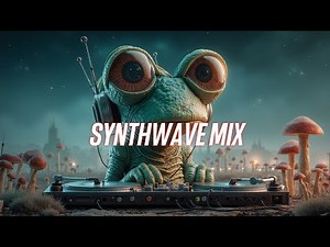 Cosmic DJ Alien Mix | Galactic 80s Synthwave & Future Electro Beats