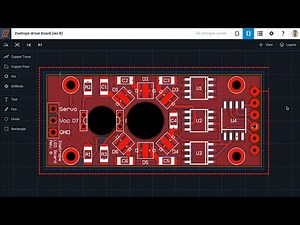 PCB Design - How to create a Copper Pour in 123D Circuits