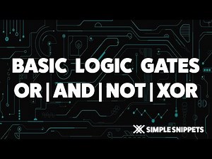 Basic Logic Gates - OR | AND | NOT | XOR gates | Boolean Algebra