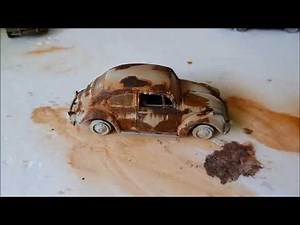 How to rust a model car