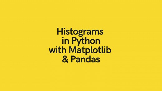 Creating a Histogram with Python (Matplotlib, Pandas) • datagy