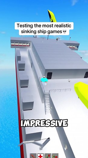 Testing the most realistic sinking ship games in Roblox! #neotastic #neotastico #stormworks
