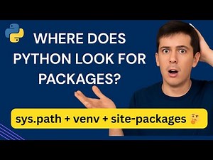 How Python Knows What You’re Importing 🤯 (sys.path + venv Explained)
