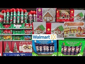 Walmart Christmas Candy Gift Ideas |Christmas Gift baskets with Me CHRISTMAS AT WALMART