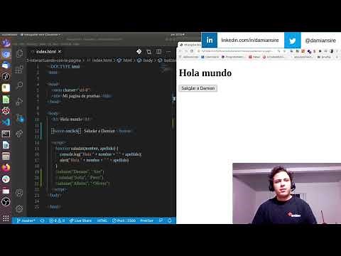 Unir el html con el javascript - Creando botones que hacen cosas - Curso de javascript - Capitulo 5