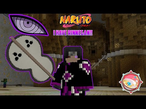 I GOT THE RINNEGAN! Rinne-Sharingan Unlocked! IceeRamen Naruto Minecraft Mod Server SMP