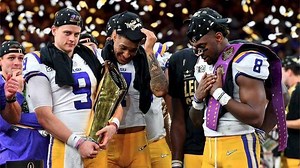 LSU QB Joe Burrow Spotted Sporting Explicit 'Big D⁠— Joe' Cap After Defeating Clemson