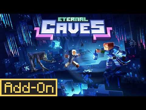 ETERNAL CAVES ADDON The Most INSANE Biomes Addon Ever Created For Minecraft Bedrock Edition!