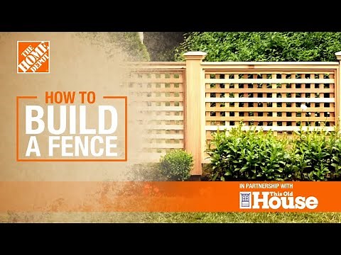 How to Build a Fence