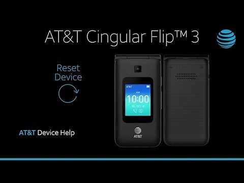 Learn How to ResetDevice on the AT&T Cingular Flip™ 3 | AT&T Wireless