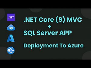 Deploying .net core and sql server app to azure