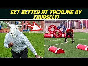 HOW TO TACKLE IN FOOTBALL | TACKLING DRILLS YOU CAN DO BY YOURSELF