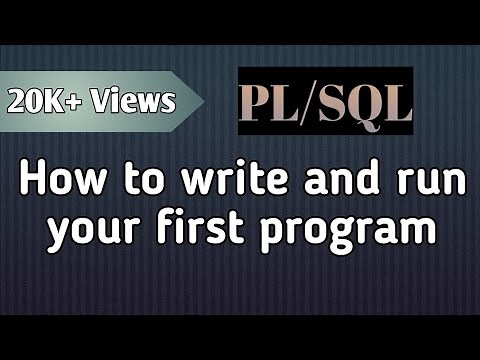 How to execute PL/SQL commands in Windows | How to execute a pl sql program in SQL Plus | PL/SQL