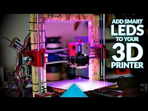 How to add software-controlled LEDs to your 3D printer!