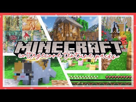 Cute, Aesthetic, Cottagecore🍄 | Minecraft 1.19 Texture Packs