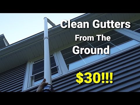 Clean Gutters: SHOP VAC Is The Best Way To Do It