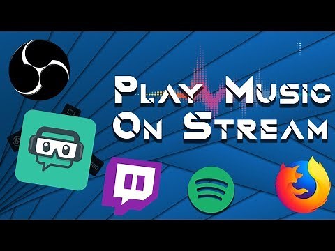 Setting up music without hearing it. OBS