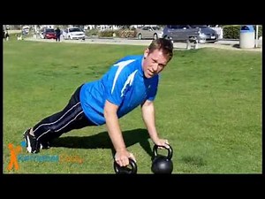 How to do a perfect kettlebell pushup