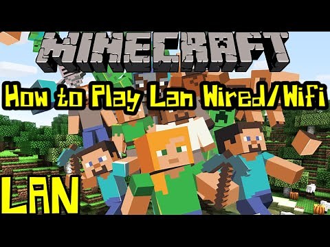 How to play Minecraft Lan with Wired and Wireless(wifi)
