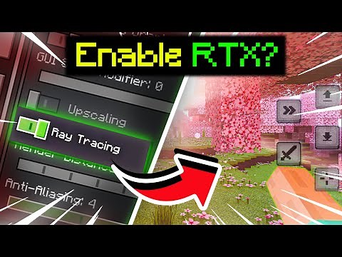 What Is RAY TRACING In Minecraft ? | How to Enable it on Mobile ? 📱