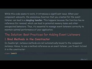 Correct Way to Add an Event Listener to the Window in React