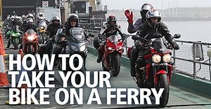 How to take your motorcycle touring on a ferry