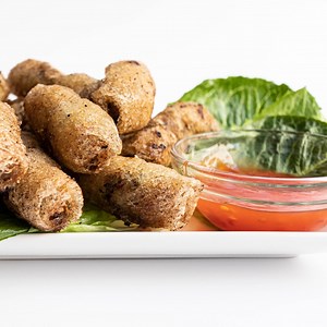 Crispy Fried Spring Roll with Rice Paper Wrapper (Cha Gio) - Vicky Pham