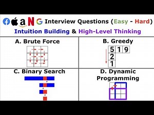Guess The Algorithm Challenge (FAANG Interview Questions)