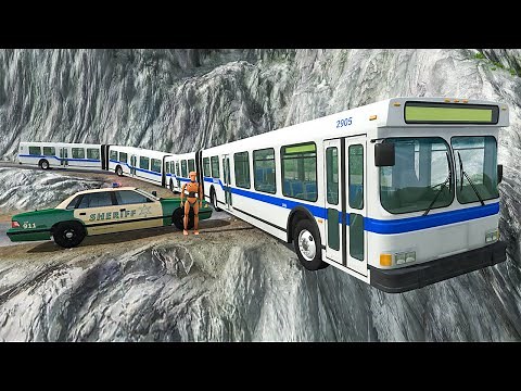 Articulated Bus Crashes #1 - BeamNG DRIVE | SmashChan