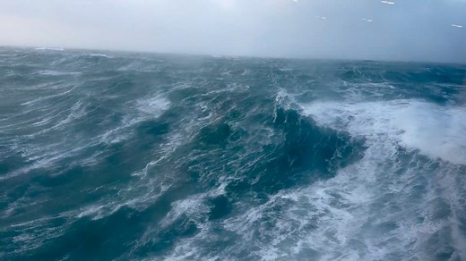 Cruise ship gets hit by rogue waves after storm causes strong winds, flooding across Europe