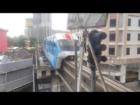 KL Monorail | Scomi SUTRA (Set 27)[Coway Wrap] Arriving KL Sentral