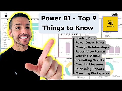 Power BI Basics for beginners - Top 9 Steps to Build Your First Dashboard