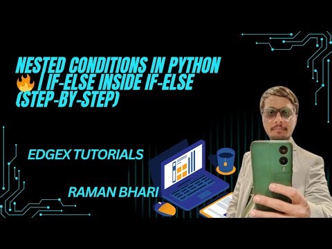 Nested Conditions in Python 🔥 | if-else inside if-else (Step-by-Step)