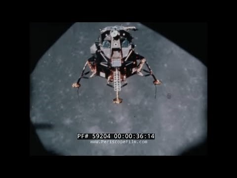 NASA APOLLO 12 LUNAR MISSION NOVEMBER, 1969 RAW FOOTAGE (SILENT) 59204