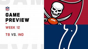Buccaneers vs. Colts preview | Week 12