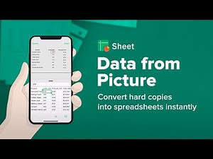 Data from Picture | Zoho Sheet