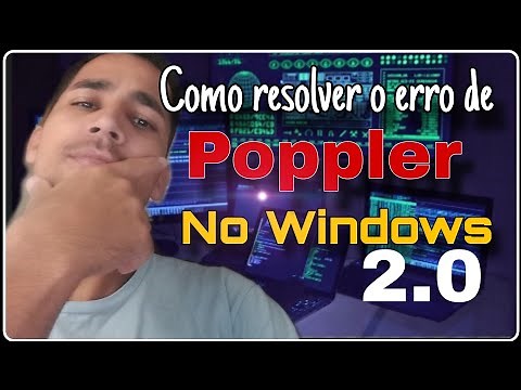 Como usar o poppler no windows | resolvendo o erro do poppler sem instalar nada...