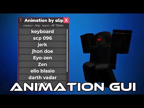 Animation Gui | Roblox script