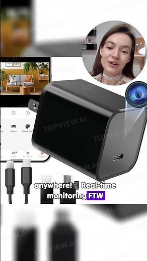 Wi-Fi Smart Camera Charger – The Hidden Spy Cam That’s ALWAYS Watching!
