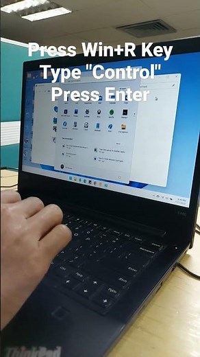 Shortcut Way To Open Control Panel On Windows 11