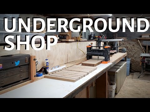 250 Sq FT Tiny Woodworking Shop Tour! || Woodworking
