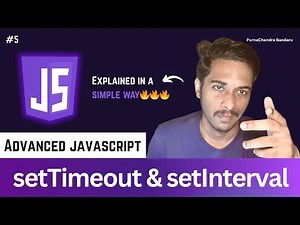 #5 Master JavaScript setTimeout & setInterval ⏰ | Beginner to Advanced Explained with Examples