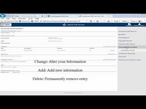 Employee Self-Service (ESS)
