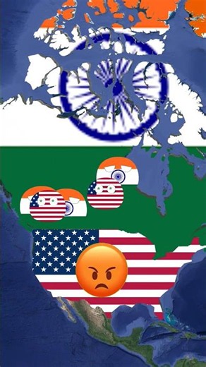 India became the new superpower of North America 🌎 #facts