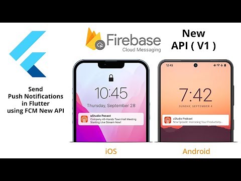 Flutter Send Push Notification Firebase Cloud Messaging API (V1) | New FCM API OAuth2 Tutorial 2024